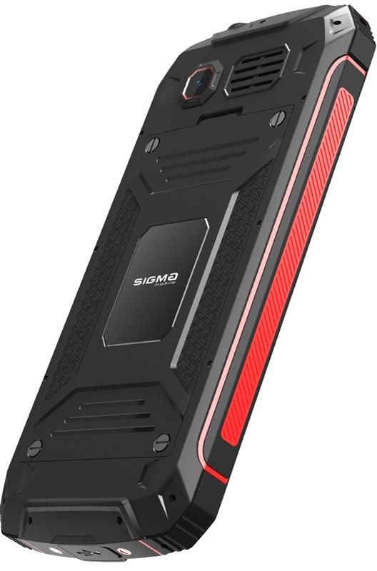 Мобільний телефон Sigma mobile X-treme PR68 Dual Sim Black/Red (4827798122129)_