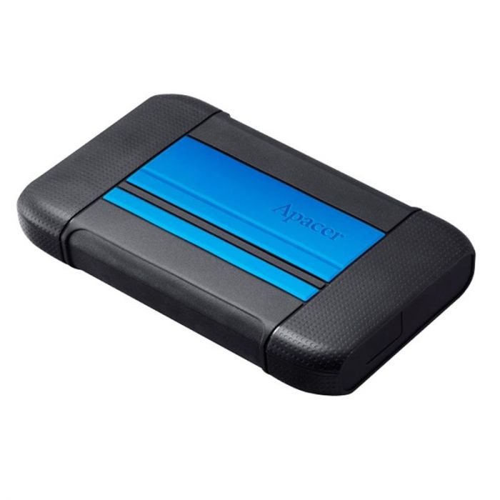 Зовнішній жорсткий диск 2.5" USB 2.0TB Apacer AC633 Black/Blue (AP2TBAC633U-1)