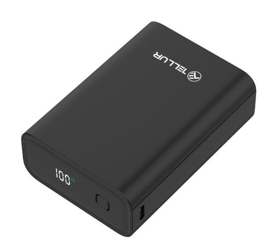 Універсальна мобільна батарея Tellur PD702 Compact Pro 20000mAh Black (TLL158371)