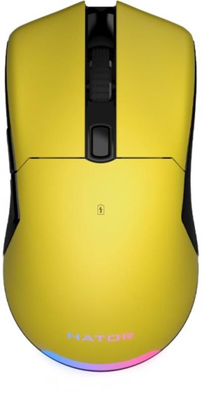 Миша бездротова Hator Pulsar Wireless Yellow (HTM-318)