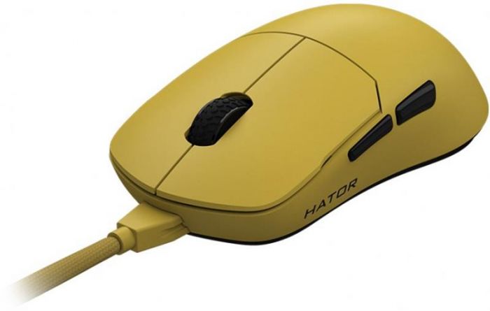 Миша Hator Quasar Essential Yellow (HTM-402)