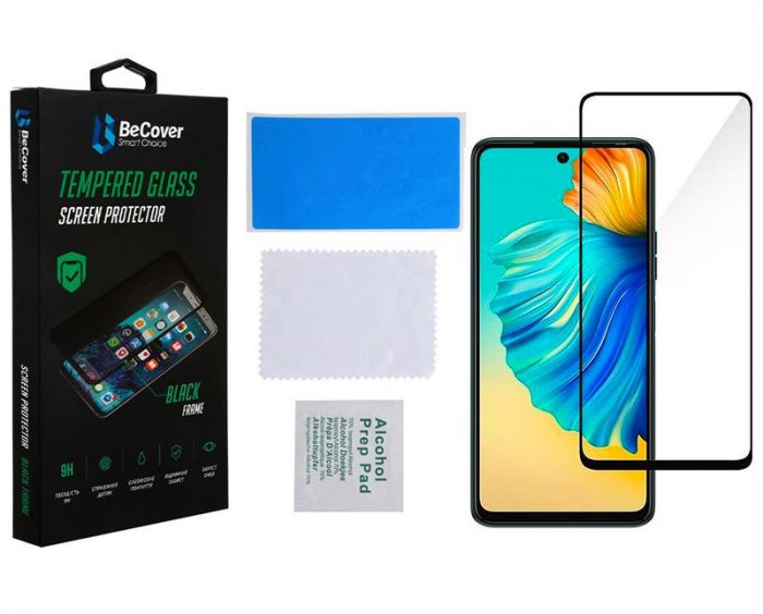 Захисне скло BeCover для Tecno Camon 19 (CI6n)/19 Pro (CI8n) Black (708162)