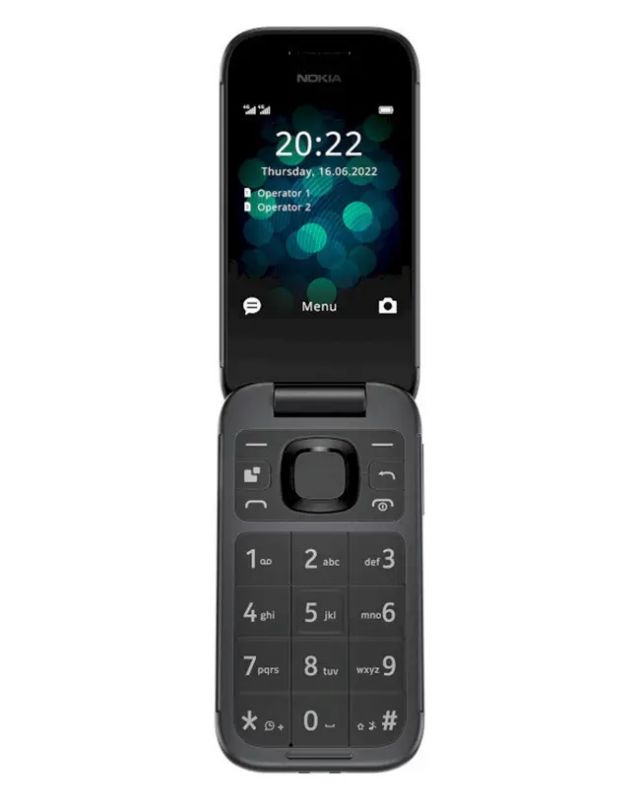 Мобільний телефон Nokia 2660 Flip Dual Sim Black