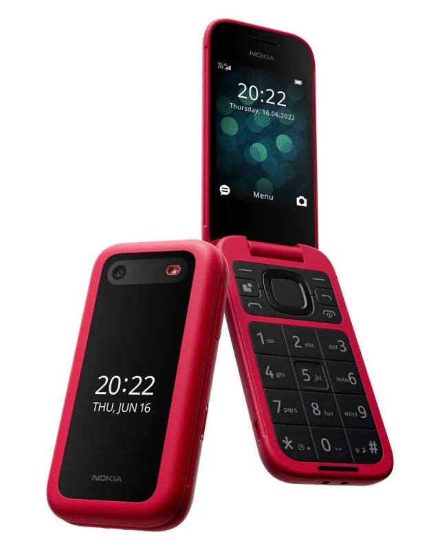 Мобільний телефон Nokia 2660 Flip Dual Sim Red