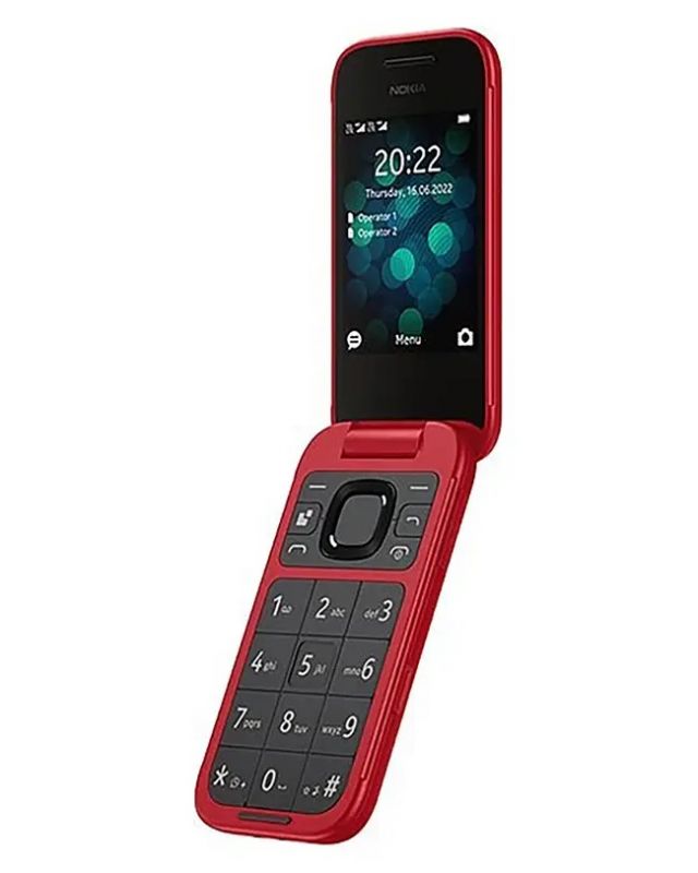 Мобільний телефон Nokia 2660 Flip Dual Sim Red