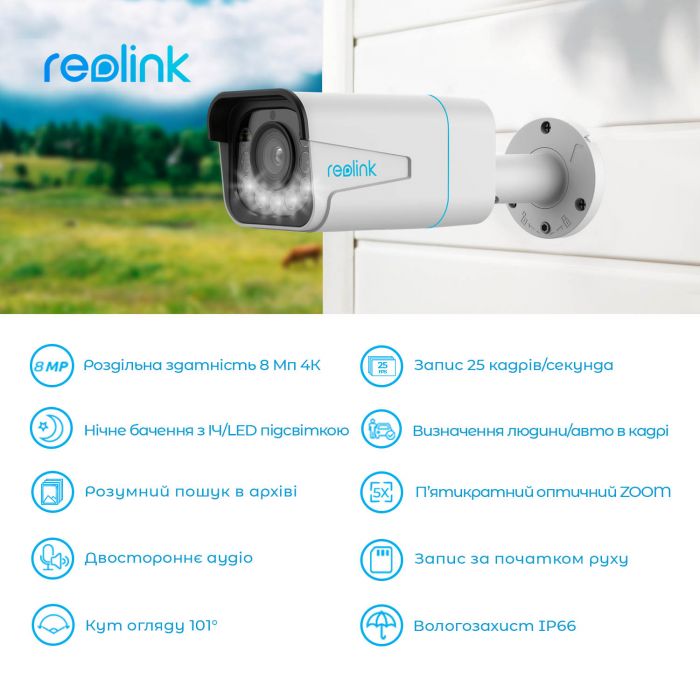 IP камера Reolink P430 (RLC-811A)