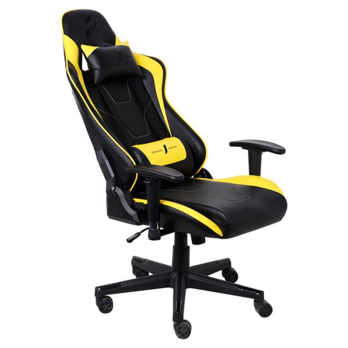 Крісло для геймерів 1stPlayer FK2 Black-Yellow