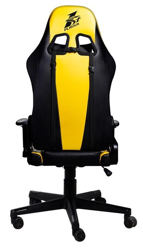 Крісло для геймерів 1stPlayer FK2 Black-Yellow