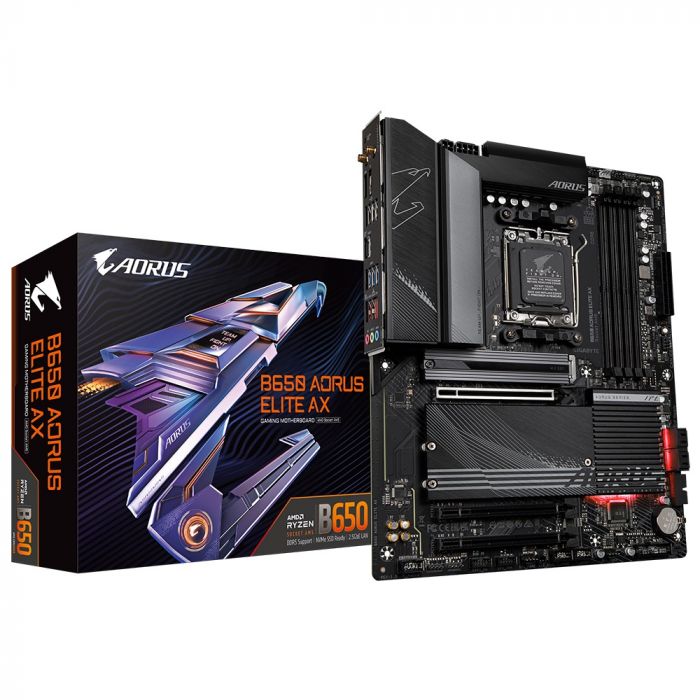 Материнська плата Gigabyte B650 Aorus Elite AX Socket AM5