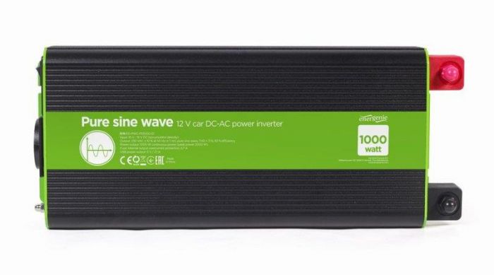 Автомобільний інвертор EnerGenie EG-PWC-PS1000-01 1000W