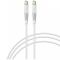 Кабель Intaleo CBFLEXTT1 USB Type-C - USB Type-C (M/M), 1.2 м, White (1283126501296)