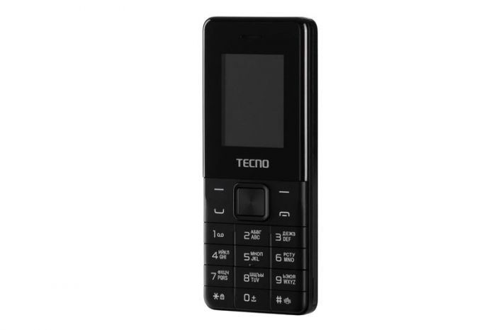 Мобiльний телефон Tecno T301 Dual Sim Phantom Black (4895180778674)