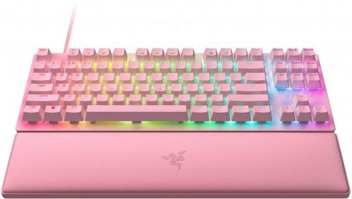 Клавіатура Razer Huntsman V2 Tenkeyless Red Switch Quartz (RZ03-03942000-R3M1)