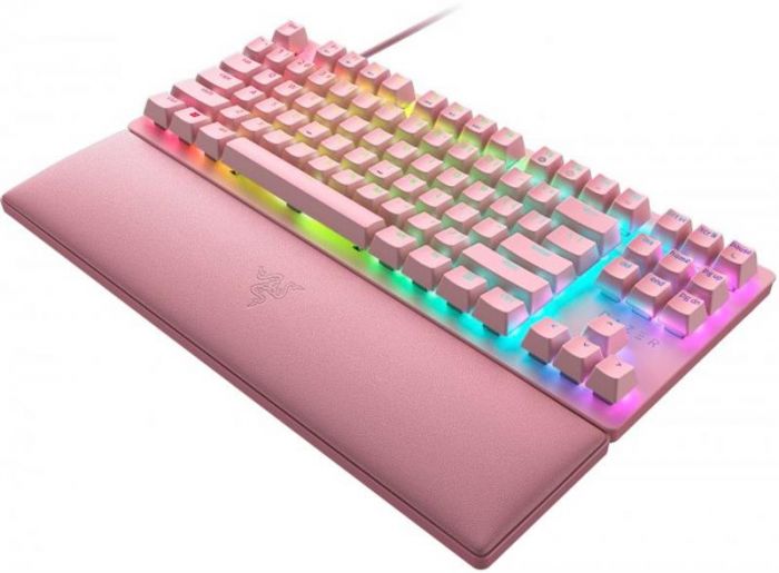 Клавіатура Razer Huntsman V2 Tenkeyless Red Switch Quartz (RZ03-03942000-R3M1)