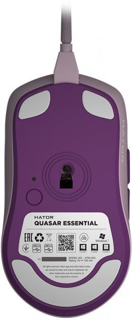 Миша Hator Quasar Essential Lilac (HTM-403)