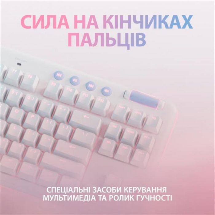 Клавіатура бездротова Logitech G715 Tactile White (920-010465)