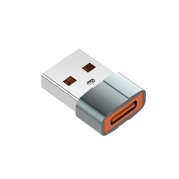 Адаптер ColorWay USB Type-C - USB V 3.0 (F/M) silver (CW-AD-CA)