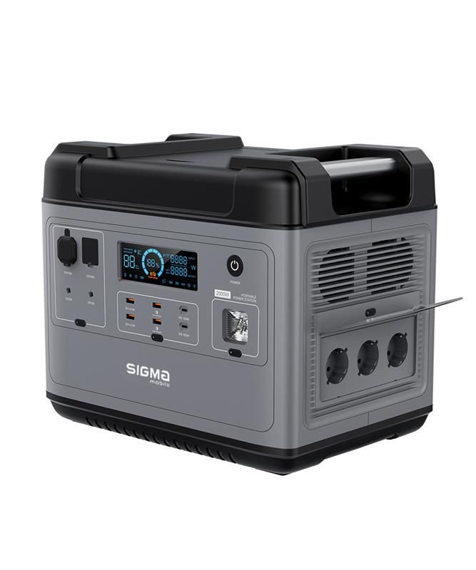 Зарядная станция Sigma mobile X-Power SI625APS Power Station Grey (4827798424612)