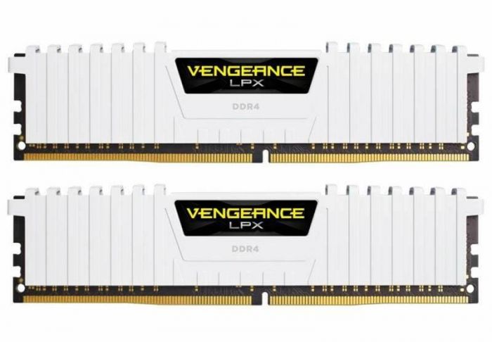 Модуль пам`ятi DDR4 2x16GB/3200 Corsair Vengeance LPX White (CMK32GX4M2E3200C16W)