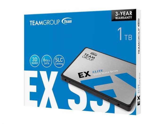 Накопичувач SSD 1TB Team EX2 2.5" SATAIII 3D TLC (T253E2001T0C101)