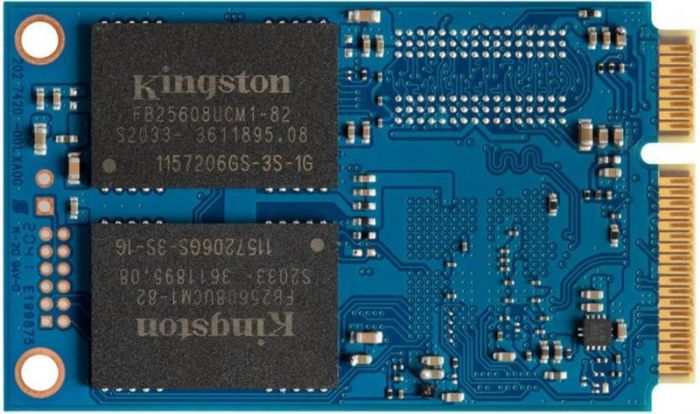 Накопичувач SSD 256GB Kingston KC600 mSATA SATAIII 3D TLC (SKC600MS/256G)