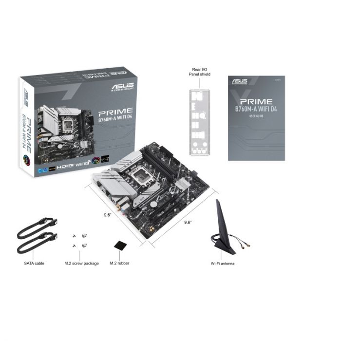 Материнська плата Asus Prime B760M-A WiFi D4 Socket 1700