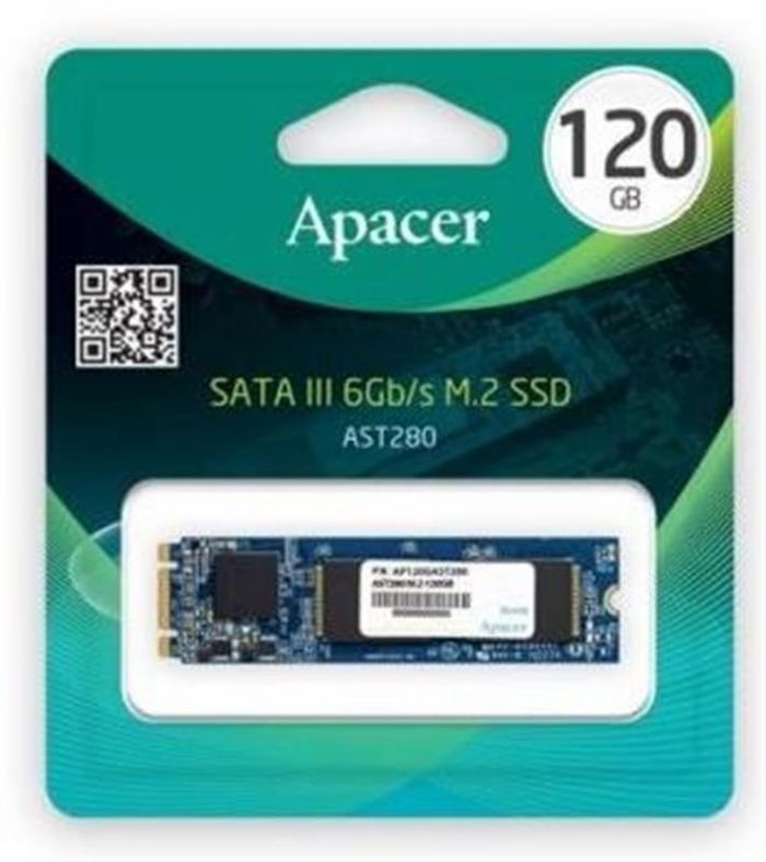 Накопичувач SSD  120GB Apacer AST280 M.2 SATAIII TLC (AP120GAST280-1)