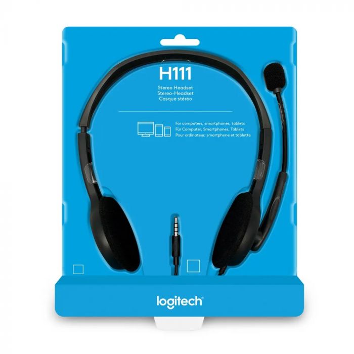 Гарнiтура Logitech H111 Stereo (981-000593)