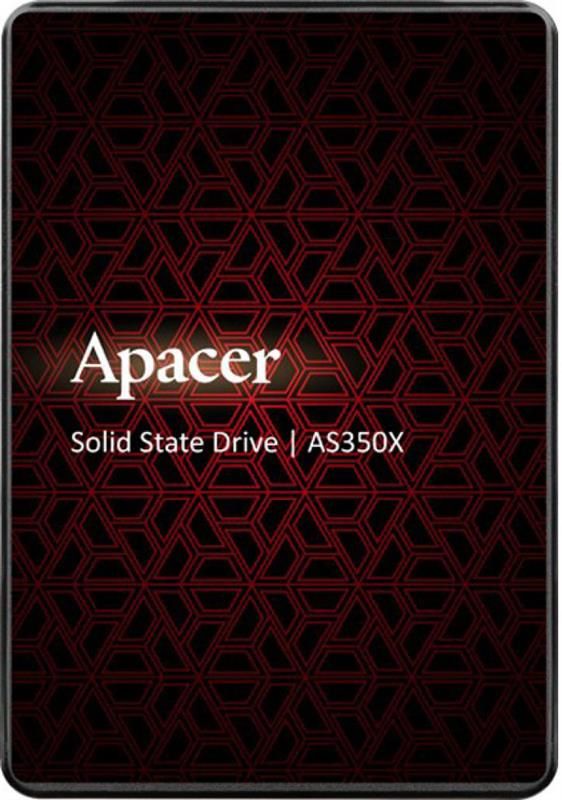 Накопичувач SSD  128GB Apacer AS350X 2.5" SATAIII 3D SLC (AP128GAS350XR-1)