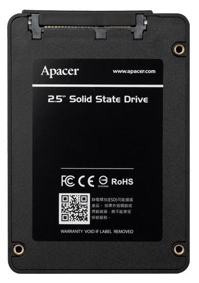 Накопичувач SSD 960GB Apacer AS340 Panther 2.5" SATAIII 3D TLC (AP960GAS340G-1)