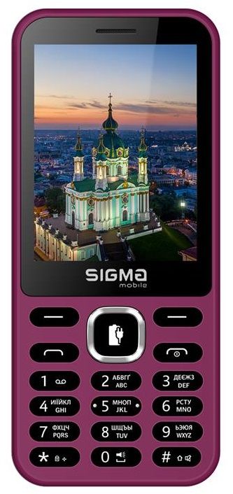 Мобiльний телефон Sigma mobile X-style 31 Power Type-C Dual Sim Purple