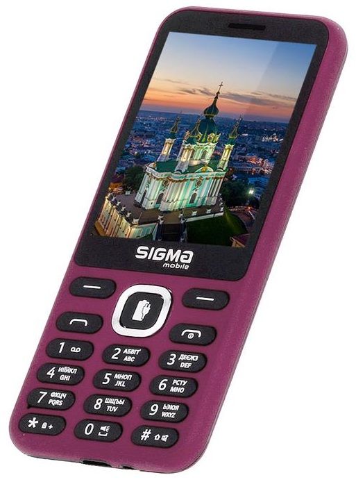 Мобiльний телефон Sigma mobile X-style 31 Power Type-C Dual Sim Purple