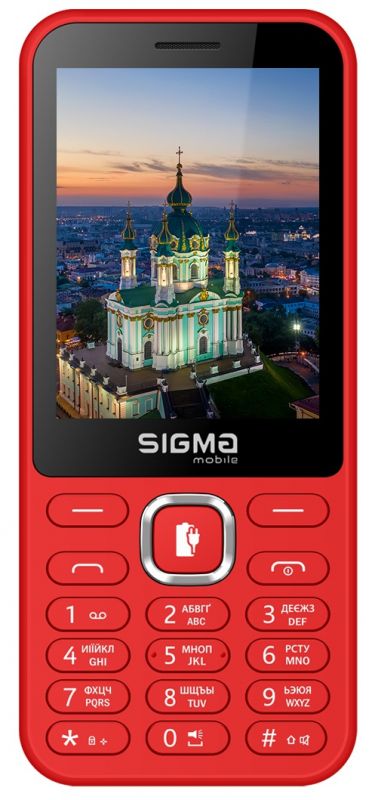 Мобiльний телефон Sigma mobile X-style 31 Power Type-C Dual Sim Red