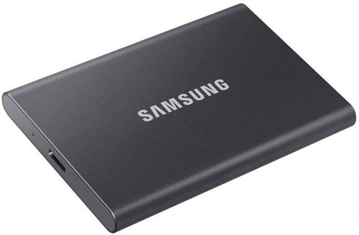 Накопичувач зовнішній SSD 2.5" USB  500GB Samsung T7 Titan Gray (MU-PC500T/WW)