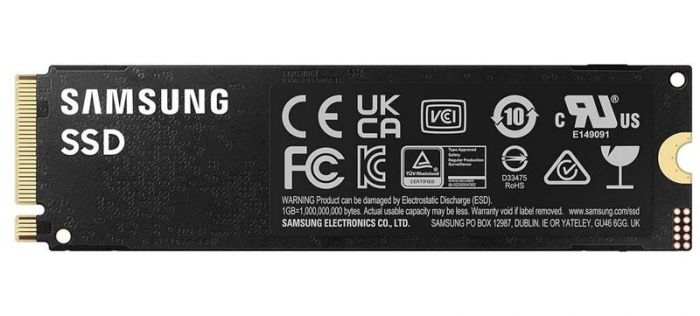 Накопичувач SSD  1ТB Samsung 990 PRO M.2 2280 PCIe 4.0 x4 NVMe V-NAND MLC (MZ-V9P1T0BW)