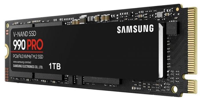 Накопичувач SSD  1ТB Samsung 990 PRO M.2 2280 PCIe 4.0 x4 NVMe V-NAND MLC (MZ-V9P1T0BW)