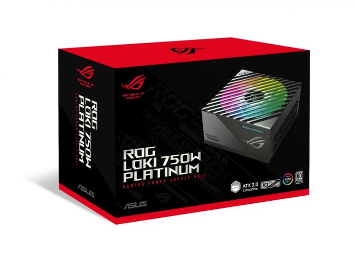 Блок живлення Asus ROG-LOKI-750P-SFX-L-GAMING PCIE5 750W Platinum (90YE00N4-B0NA00)