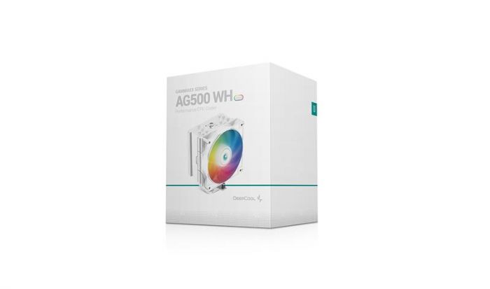 Кулер процесорний DeepCool AG500 WH ARGB (R-AG500-WHANMN-G)