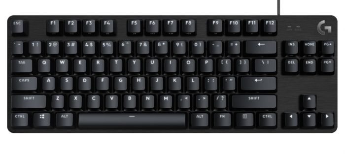 Клавiатура Logitech G413 TKL SE Corded Mechanical Gaming Keyboard Black (920-010446)