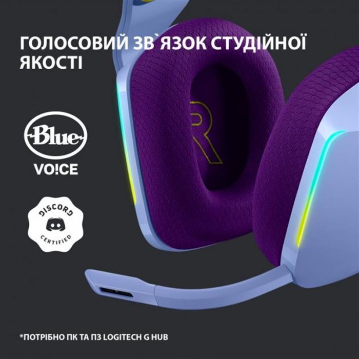 Гарнітура Logitech G733 Lilac (981-000890)