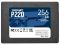 Накопичувач SSD  256GB Patriot P220 2.5" SATAIII TLC (P220S256G25)