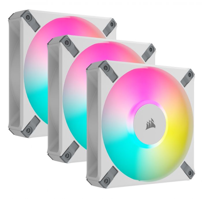 Вентилятор Corsair AF120 RGB Elite White Triple Pack (CO-9050158-WW)