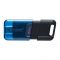 Флеш-накопичувач USB3.2 64GB Type-C Kingston DataTraveler 80 M Blue/Black (DT80M/64GB)