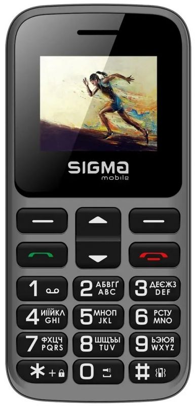 Мобільний телефон Sigma mobile Comfort 50 Hit 2020 Dual Sim Grey (4827798120927)