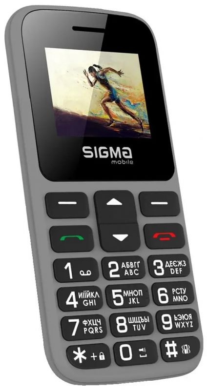 Мобільний телефон Sigma mobile Comfort 50 Hit 2020 Dual Sim Grey (4827798120927)