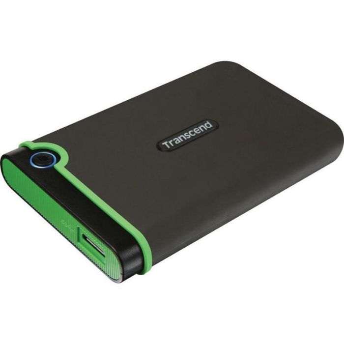 Накопичувач зовнiшнiй HDD 2.5" USB 2.0TB Transcend StoreJet 25M3 Iron Gray Slim (TS2TSJ25M3S)