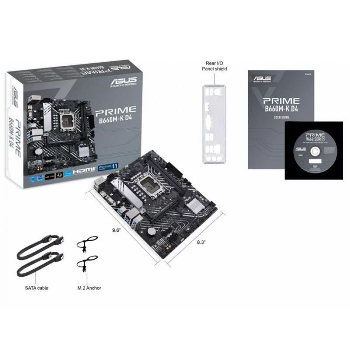 Материнська плата Asus Prime B660M-K D4 Socket 1700