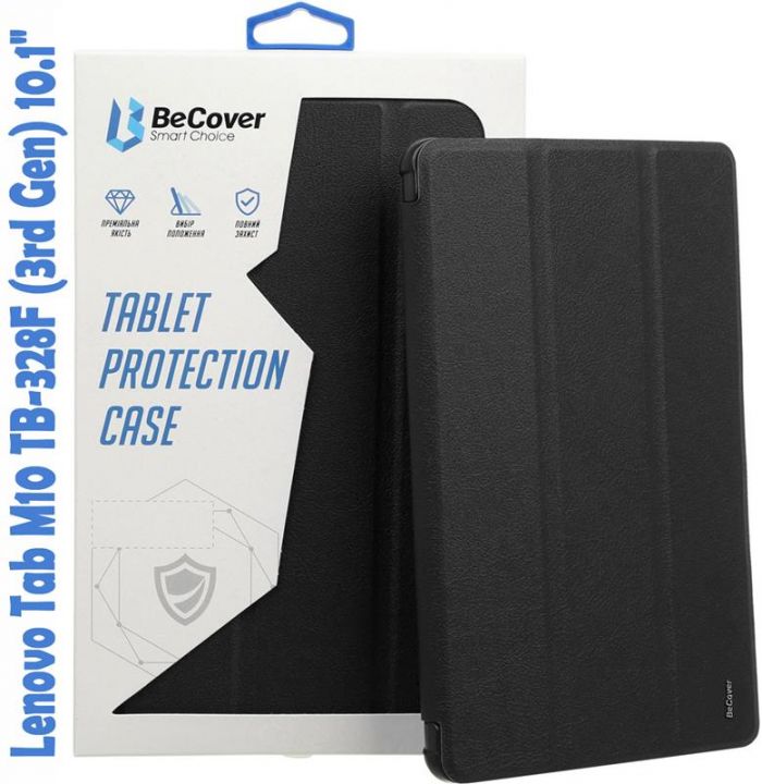 Чохол-книжка BeCover Smart для Lenovo Tab M10 TB-328F (3rd Gen) 10.1" Black (708281)