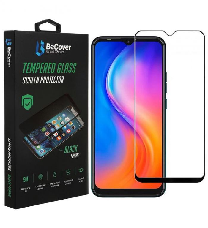 Захисне скло BeCover для Umidigi Bison X10S/G Black (708388)