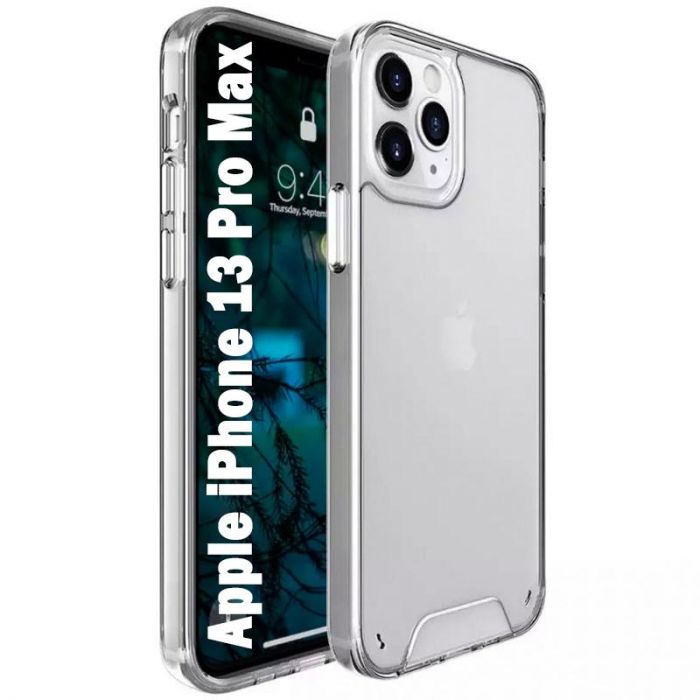 Чохол-накладка BeCover Space Case для Apple iPhone 13 Pro Max Transparancy (708580)